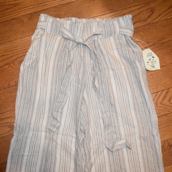 Indigo Rein linen blend pants NWT - Picture 3 of 12